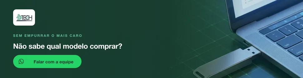 Sem empurrar o mais caro. Não sabe qual modelo comprar? Falar com a equipe.